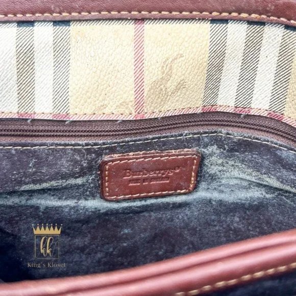 BURBERRY HAYMARKET CROSSBODY BAG - Picture 8 of 12